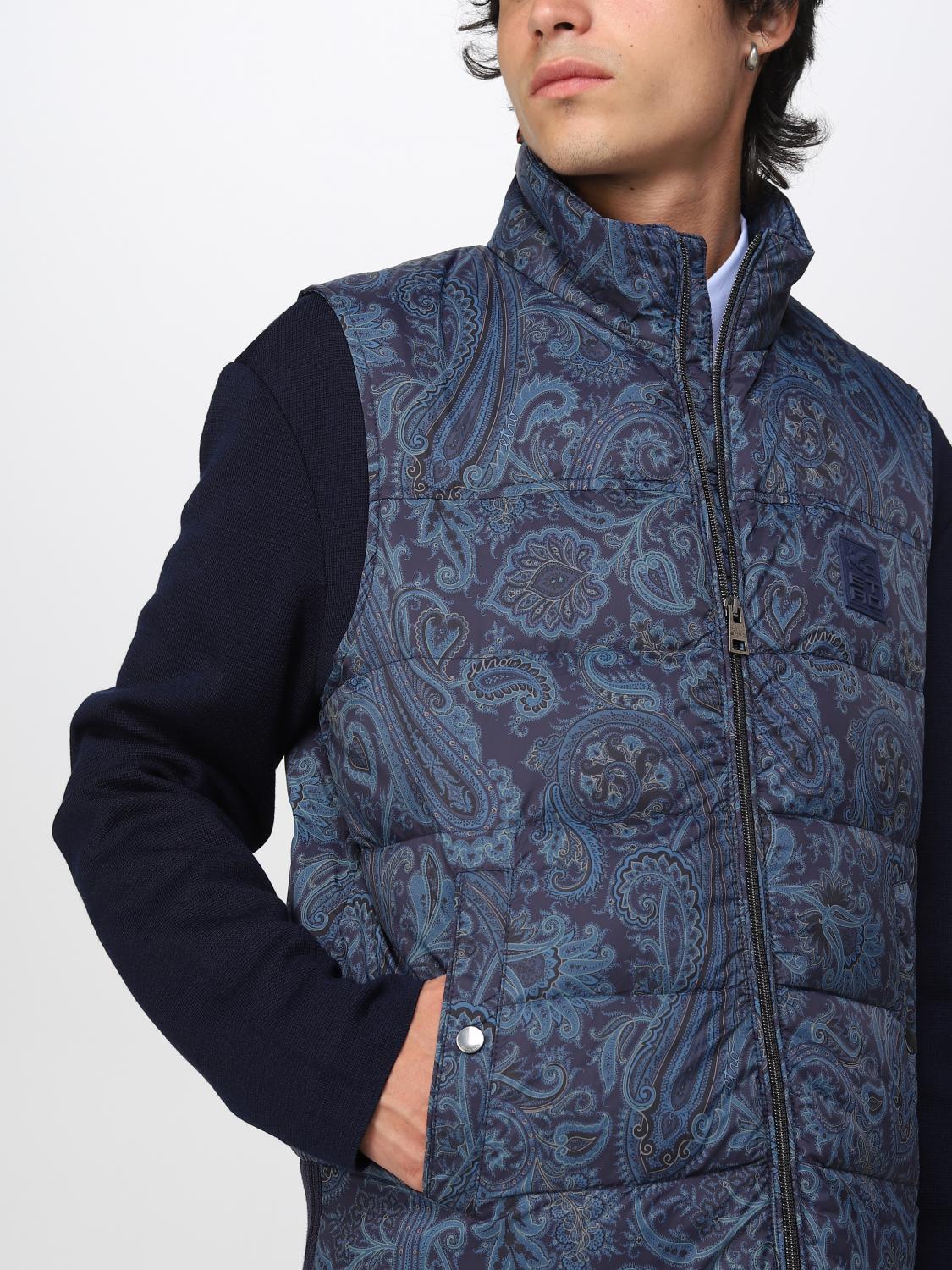 ETRO JACKET: Jacket men Etro, Blue - Img 5
