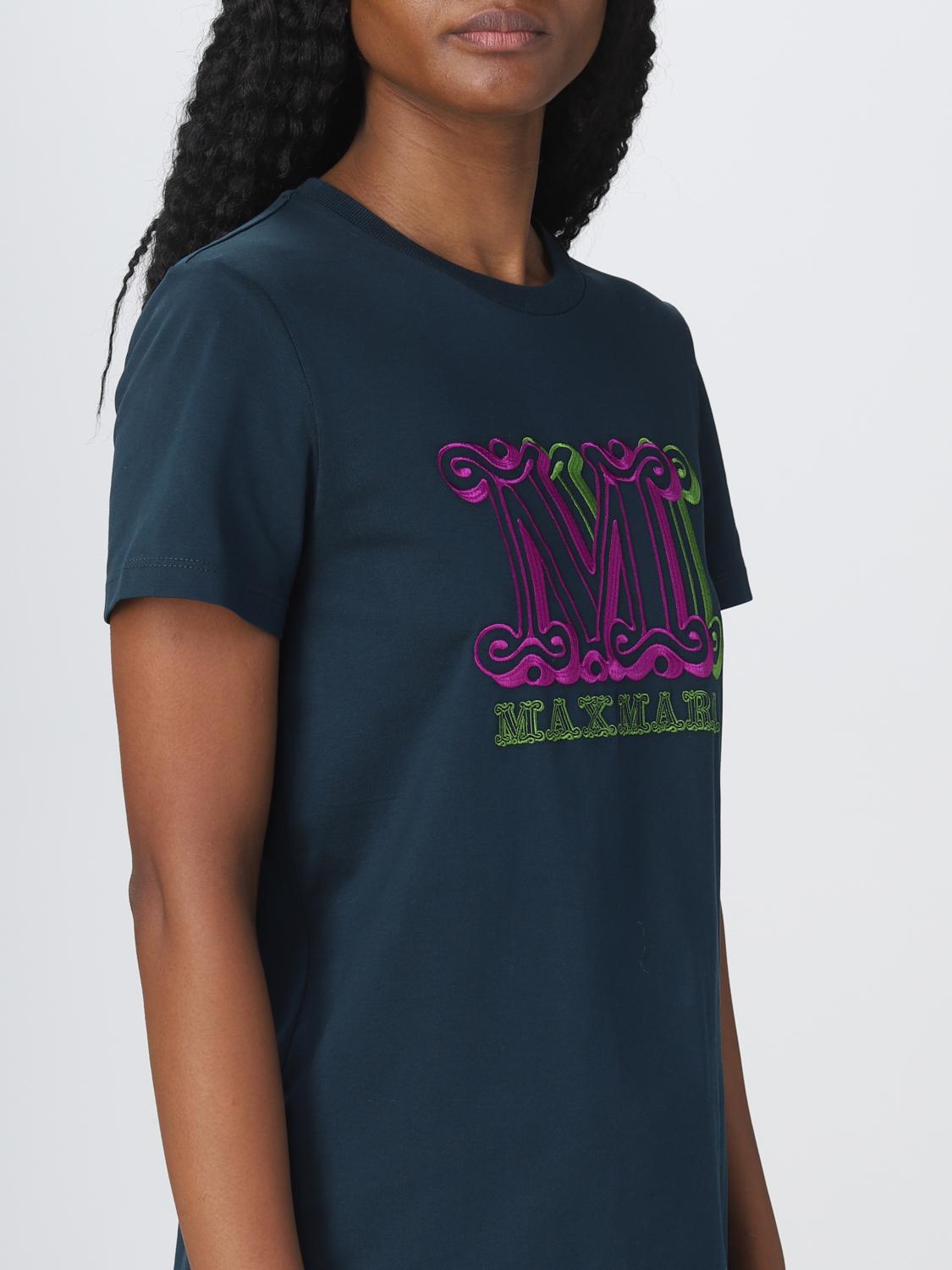 MAX MARA T-SHIRT: T-shirt women Max Mara, Green - Img 5