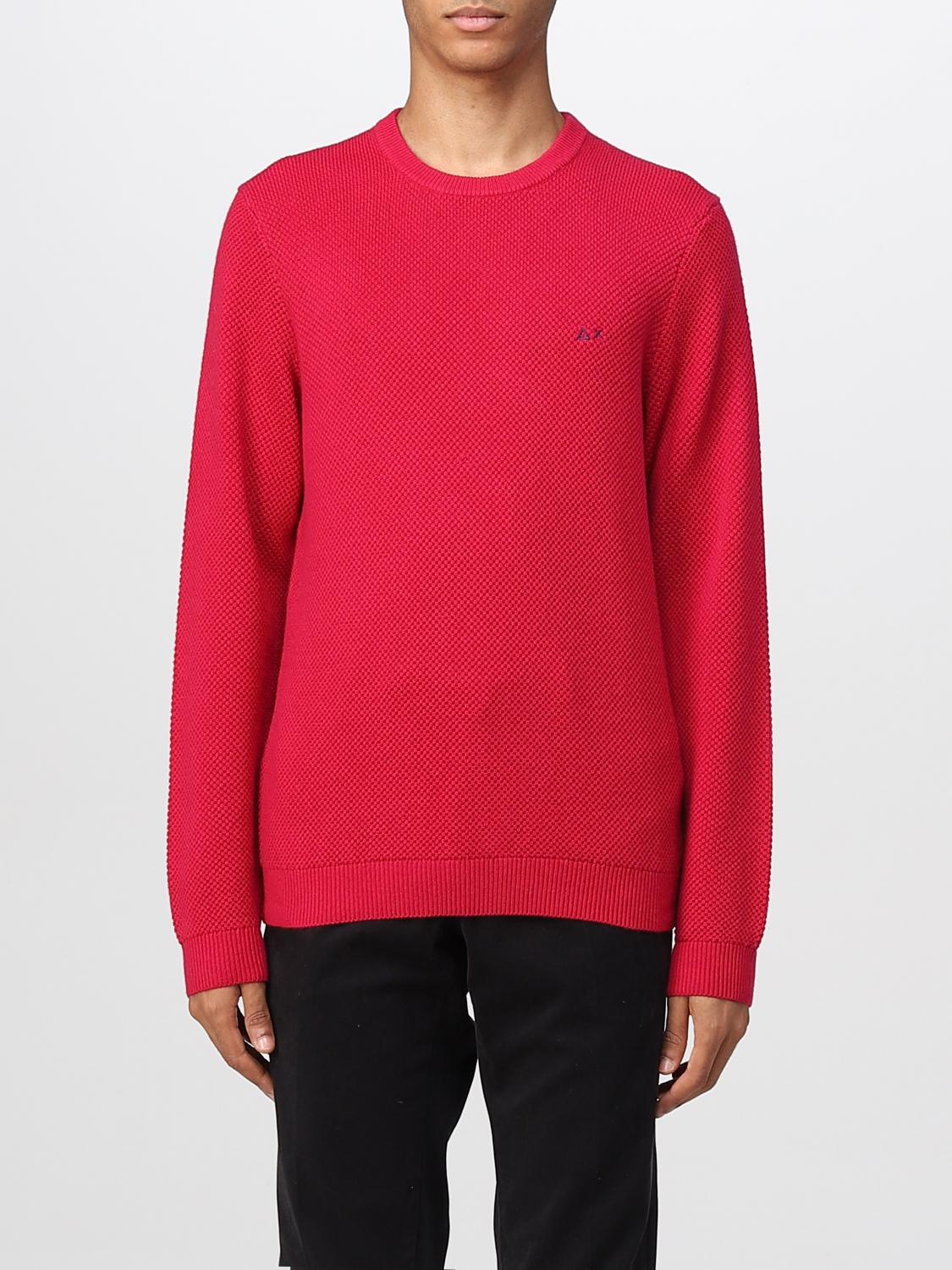 SUN68 SWEATER: Sweater men Sun 68, Cyclamen - Img 1