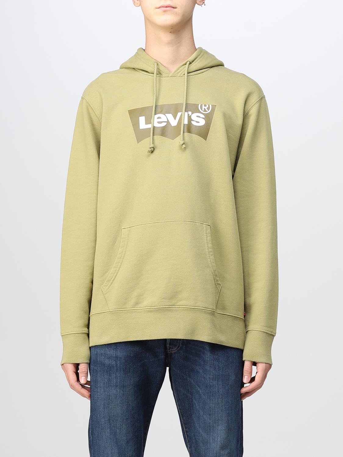 LEVI'S: Felpa con logo Militare Felpa Levi's 384240019 online