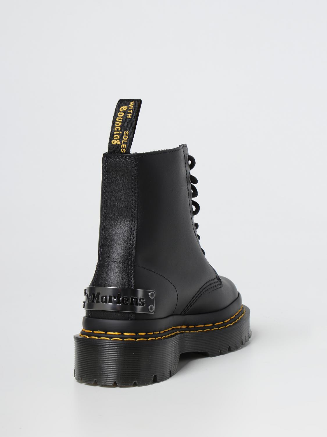 DR. MARTENS: Shoes woman - Black | Dr. Martens flat ankle
