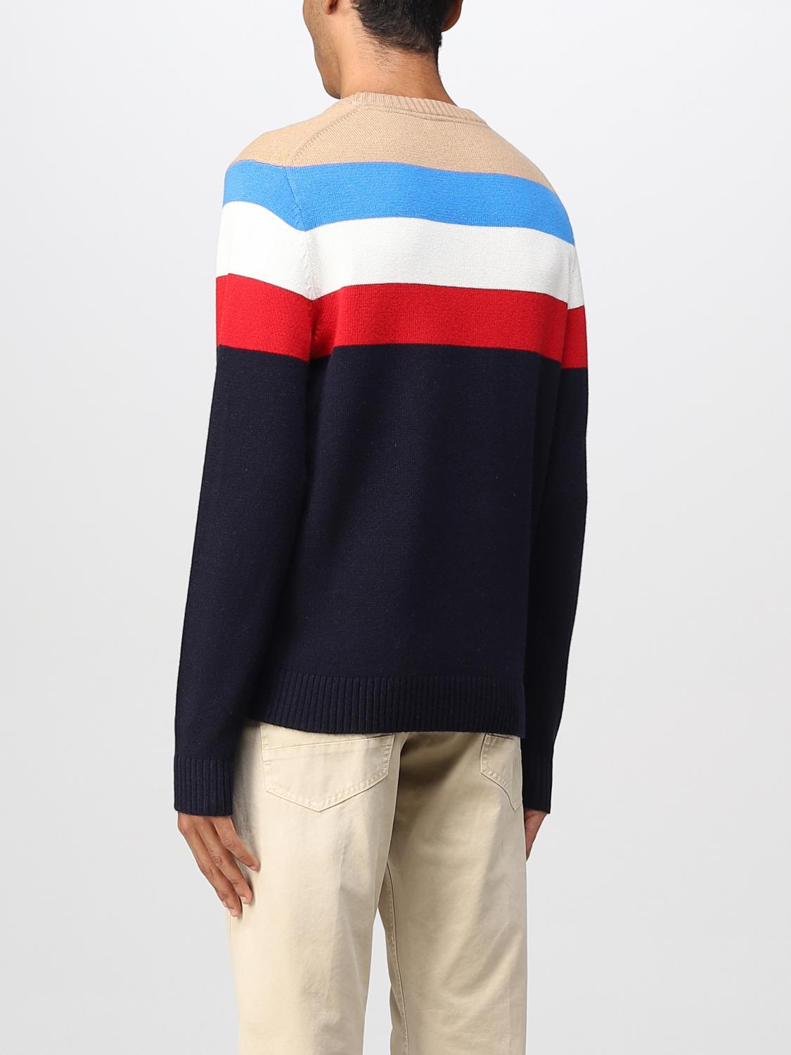 SUN68 SWEATER: Sweater men Sun 68, Navy - Img 2