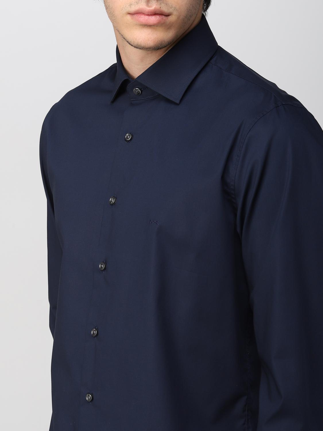 MICHAEL KORS CAMICIA: Camicia Michael Kors in popeline, Blue - Img 3