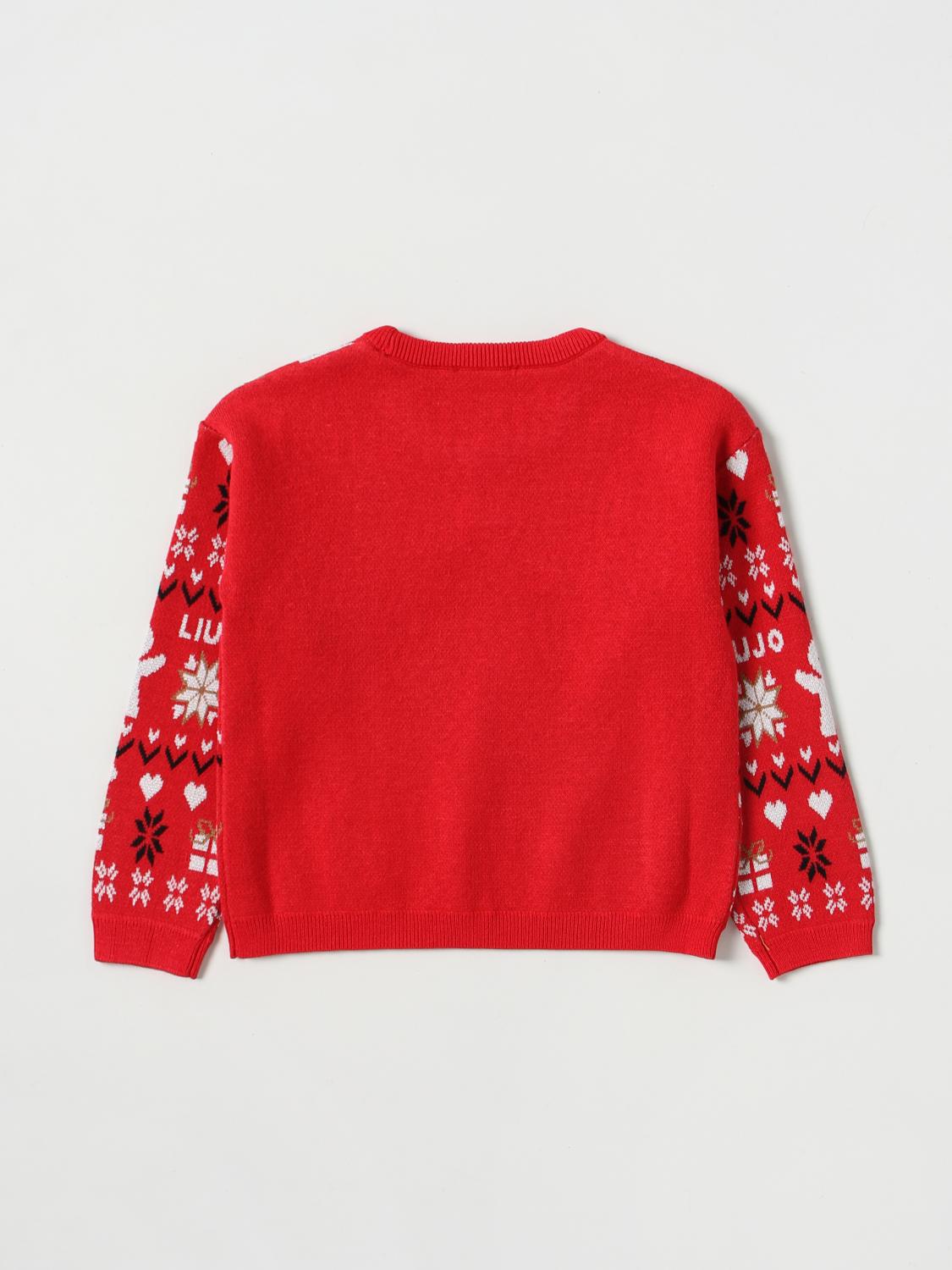 LIU JO PULLOVER: Pullover kinder Liu Jo, Rot - Img 2
