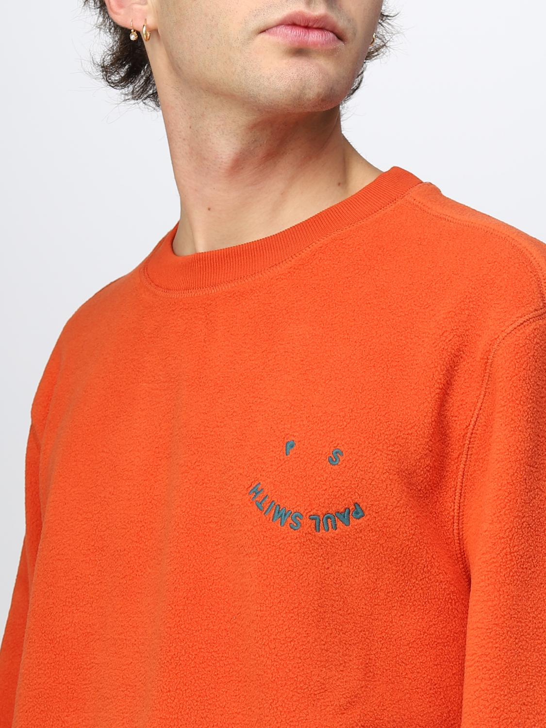 PS PAUL SMITH SUDADERA: Sudadera hombre Ps Paul Smith, Naranja - Img 4