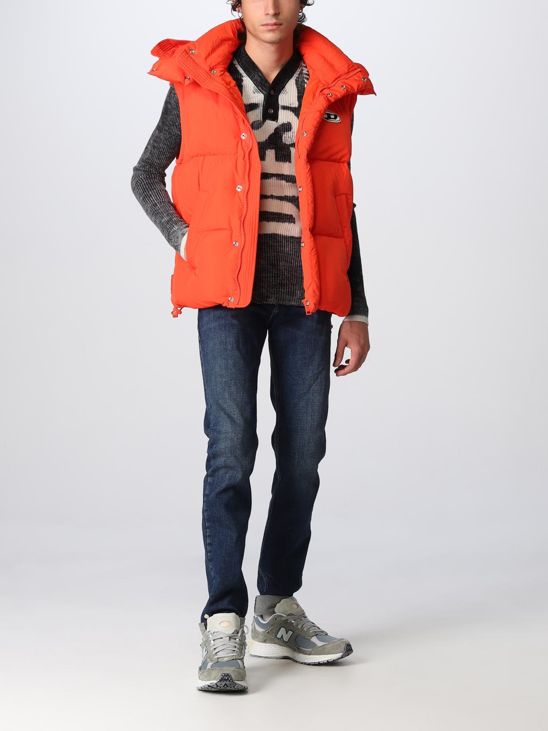 DIESEL WESTE: Weste herren Diesel, Rot - Img 2