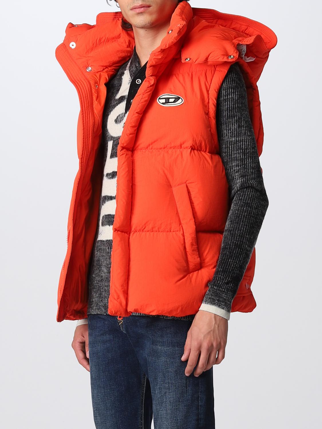 DIESEL WESTE: Weste herren Diesel, Rot - Img 4