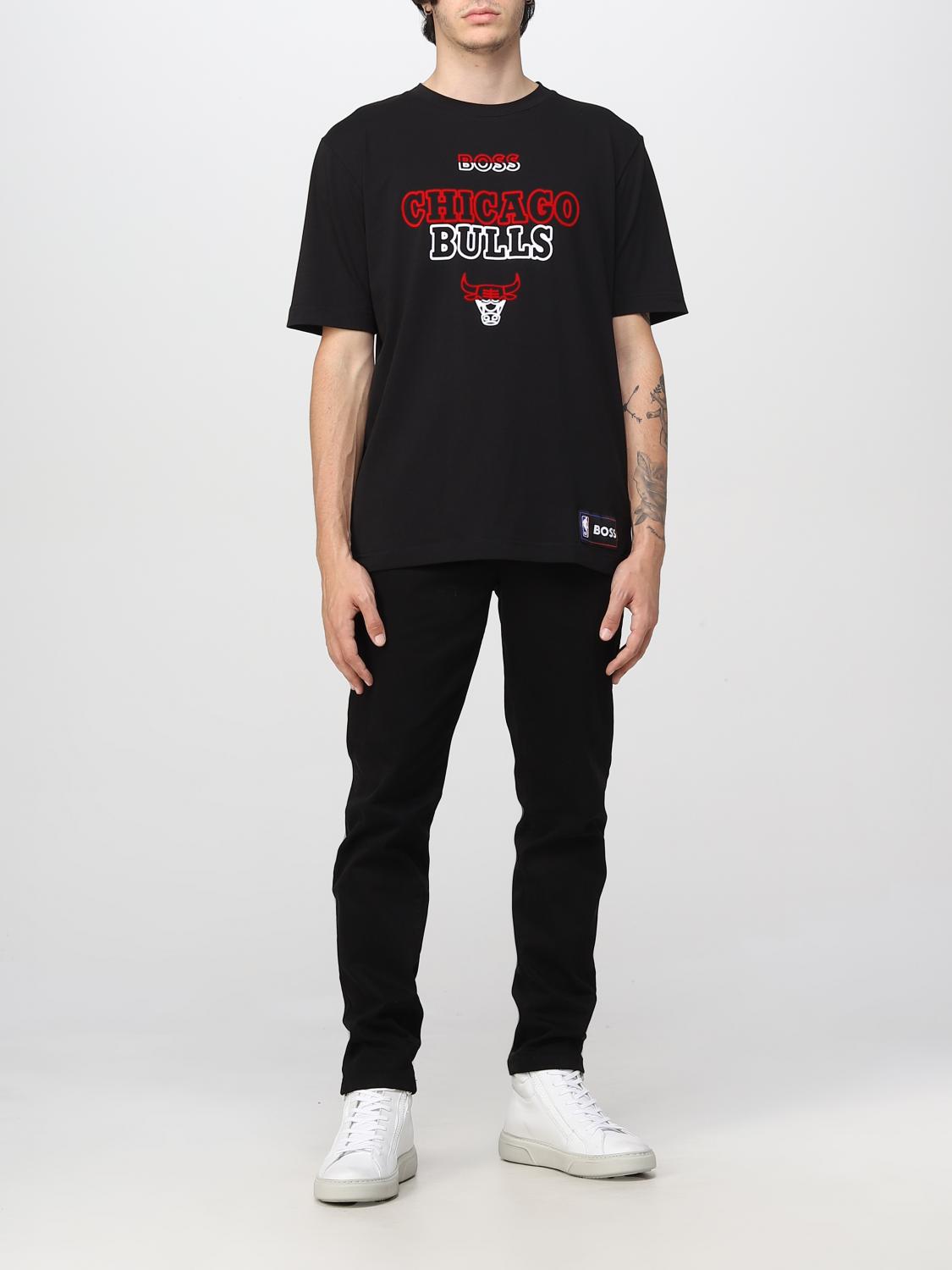 BOSS T-SHIRT: T-shirt men Boss, Black 2 - Img 2