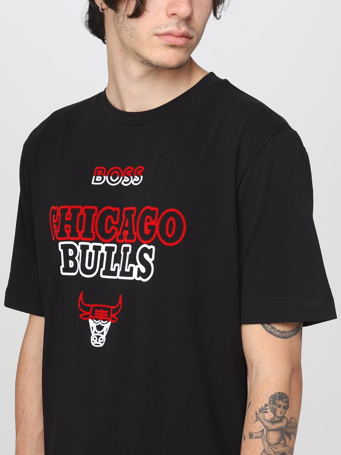 BOSS T-SHIRT: T-shirt men Boss, Black 2 - Img 4