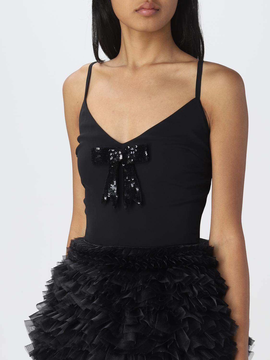 ELISABETTA FRANCHI TAILLEUR: Tailleur Elisabetta Franchi in tessuto, Nero - Img 3