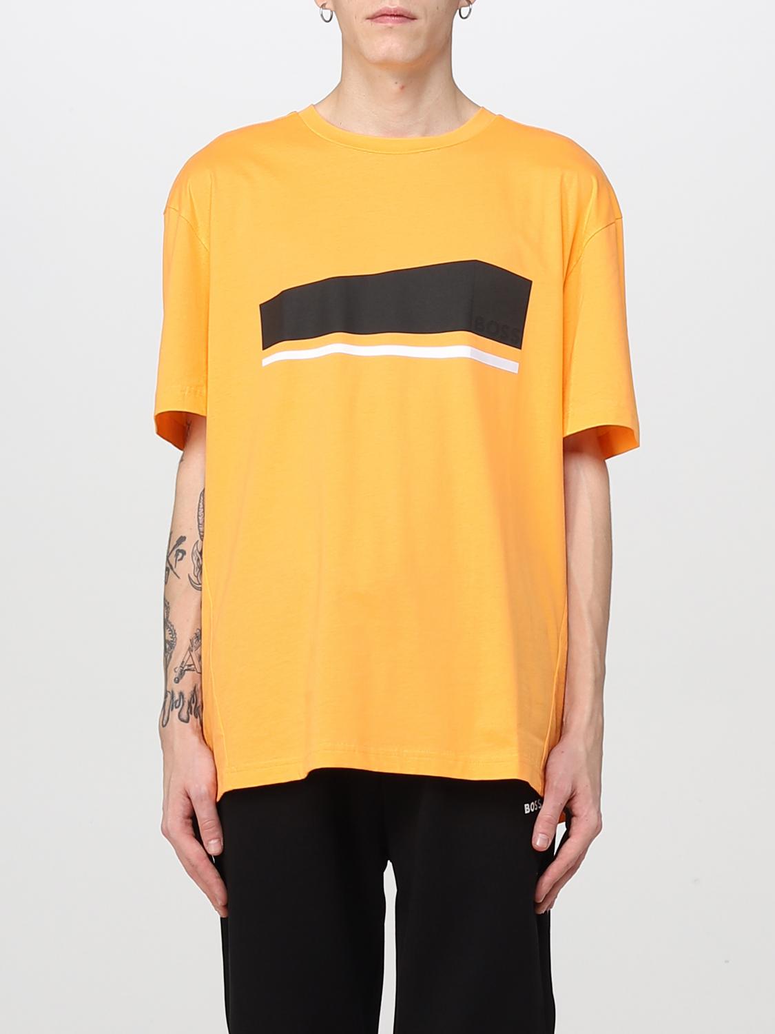 BOSS T-SHIRT: T-shirt men Boss, Orange - Img 1