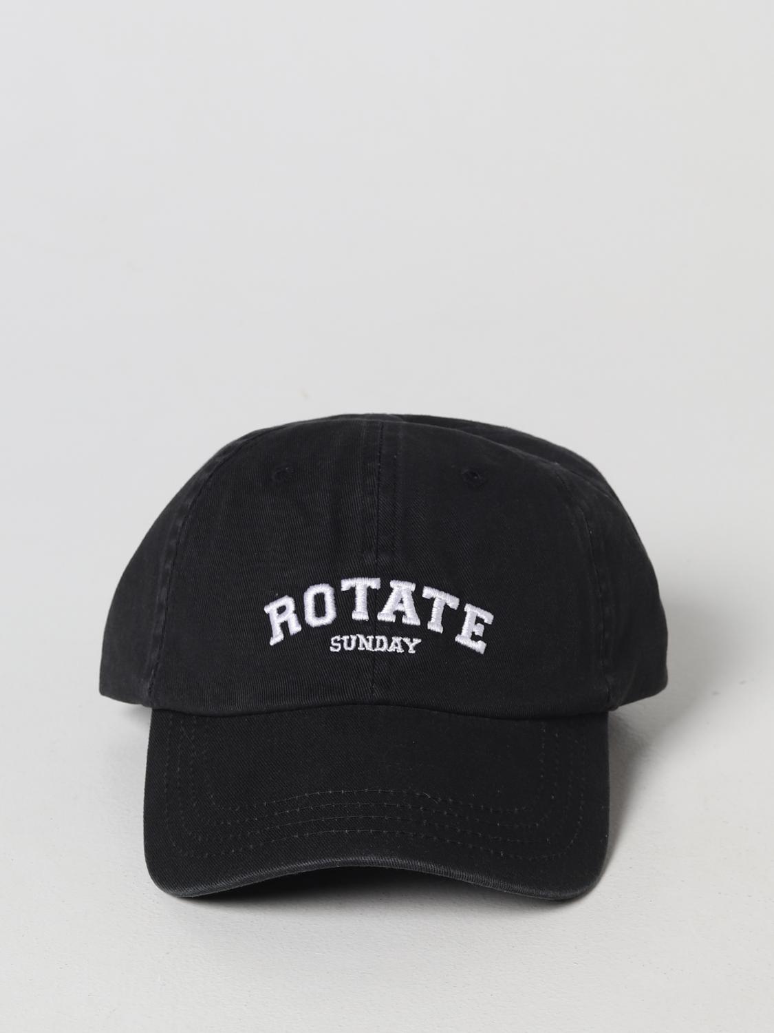 ROTATE CAPPELLO: Cappello Rotate in cotone organico, Nero - Img 2