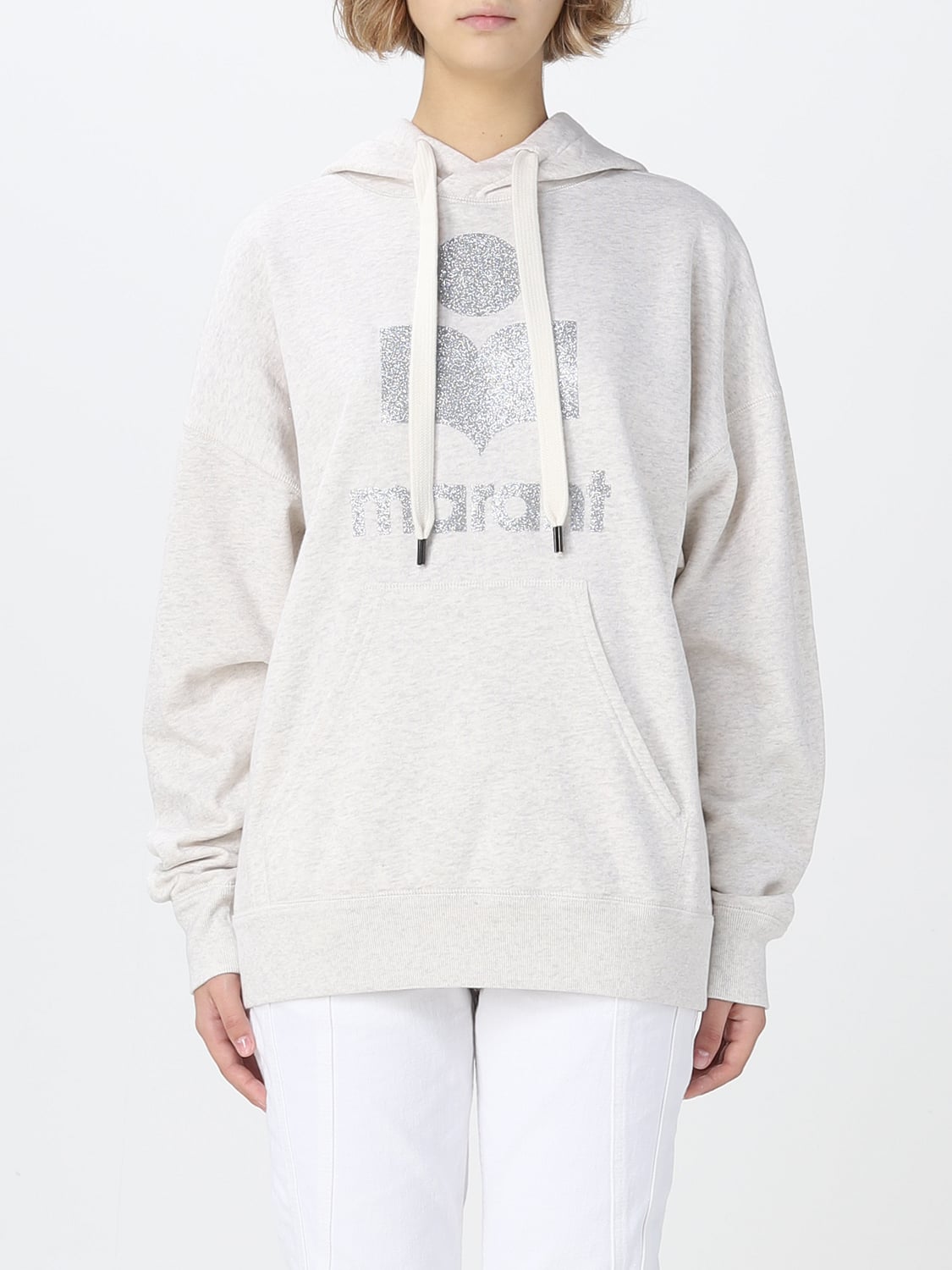 ISABEL MARANT ETOILE SUDADERA: Sudadera mujer Isabel Marant Etoile, Beige - Img 1