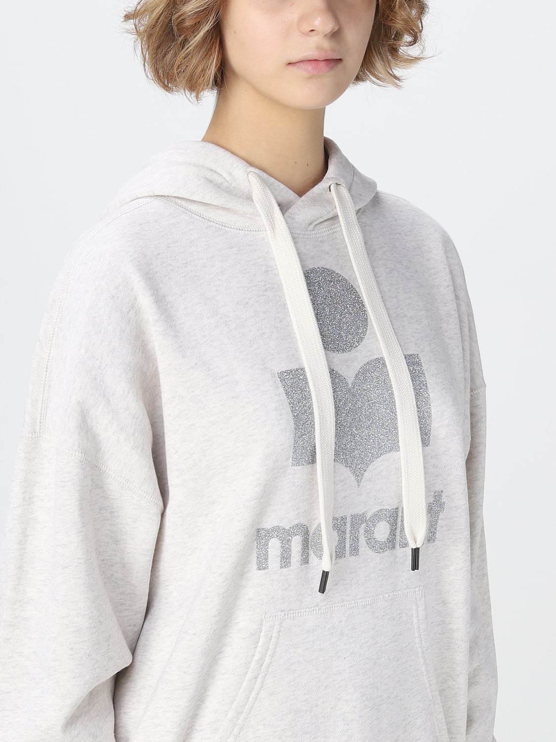 ISABEL MARANT ETOILE SUDADERA: Sudadera mujer Isabel Marant Etoile, Beige - Img 4