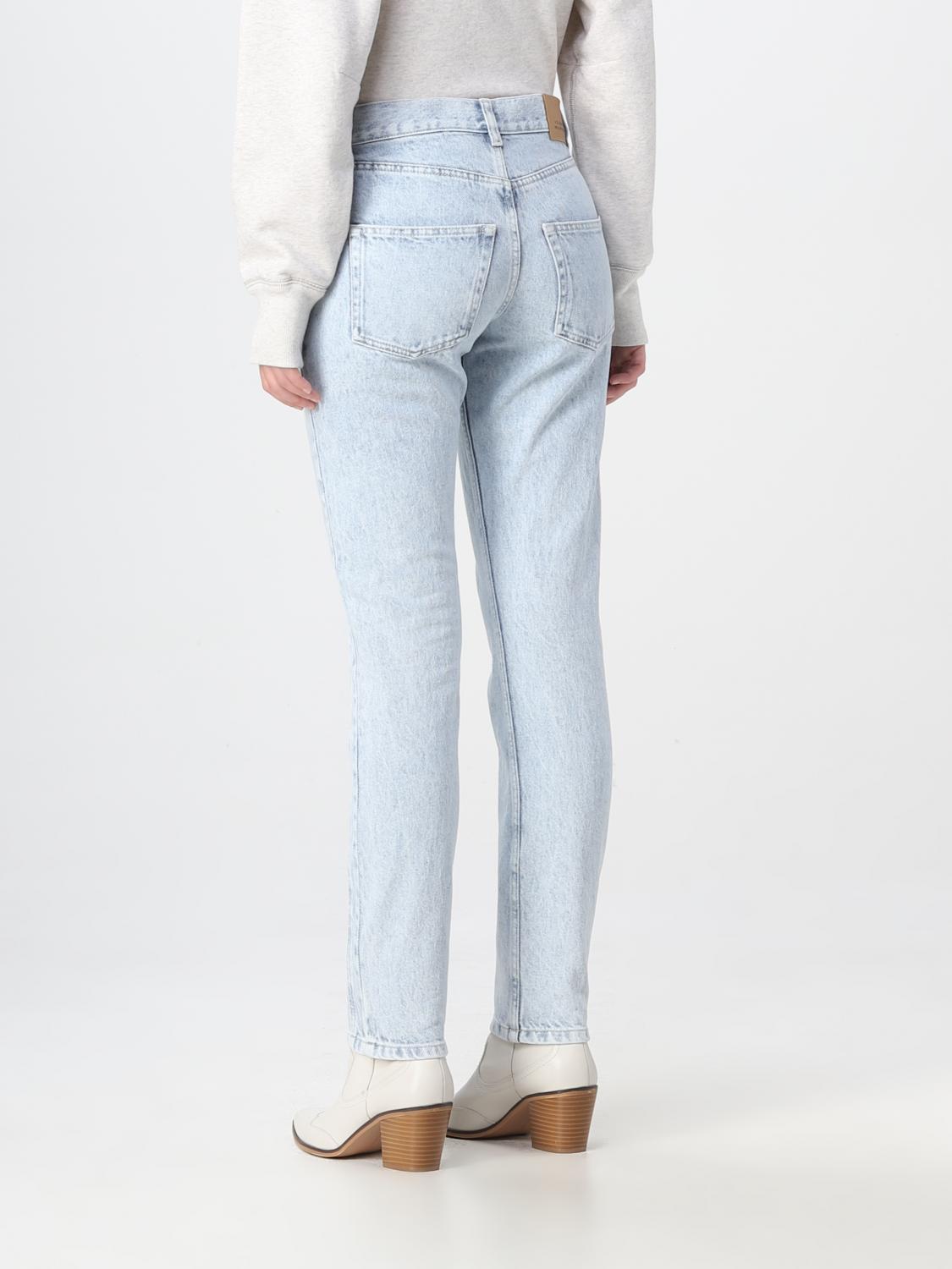 デニム・ジーパン ISABEL MARANT Woman Jeans Blue PA0047FAA1H23I 30LU Isabel Marant Outlet: Pants woman - Blue | Isabel Marant