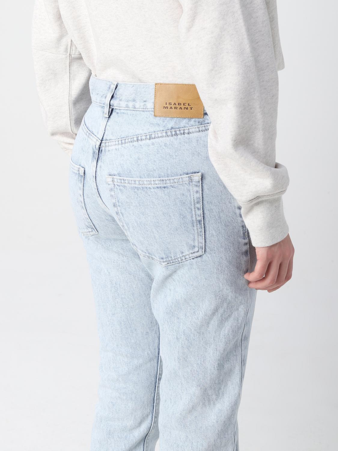 デニム・ジーパン ISABEL MARANT Woman Jeans Blue PA0047FAA1H23I 30LU Isabel Marant Outlet: Pants woman - Blue | Isabel Marant