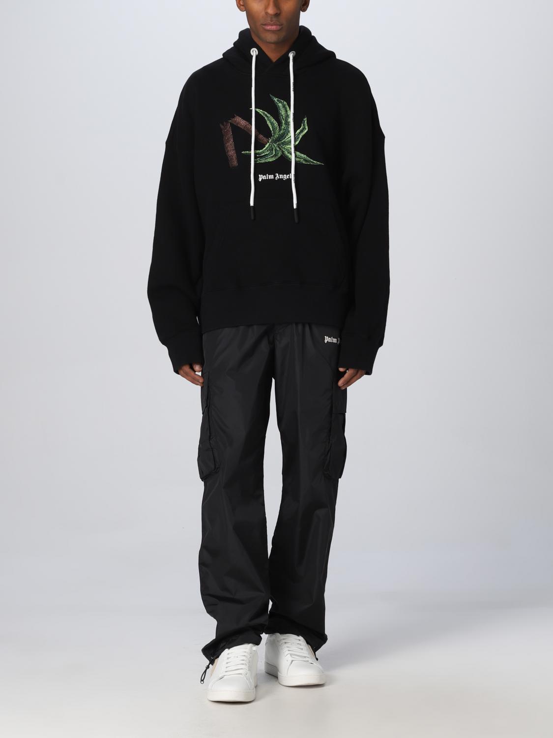 PALM ANGELS SUDADERA: Sudadera hombre Palm Angels, Negro - Img 2