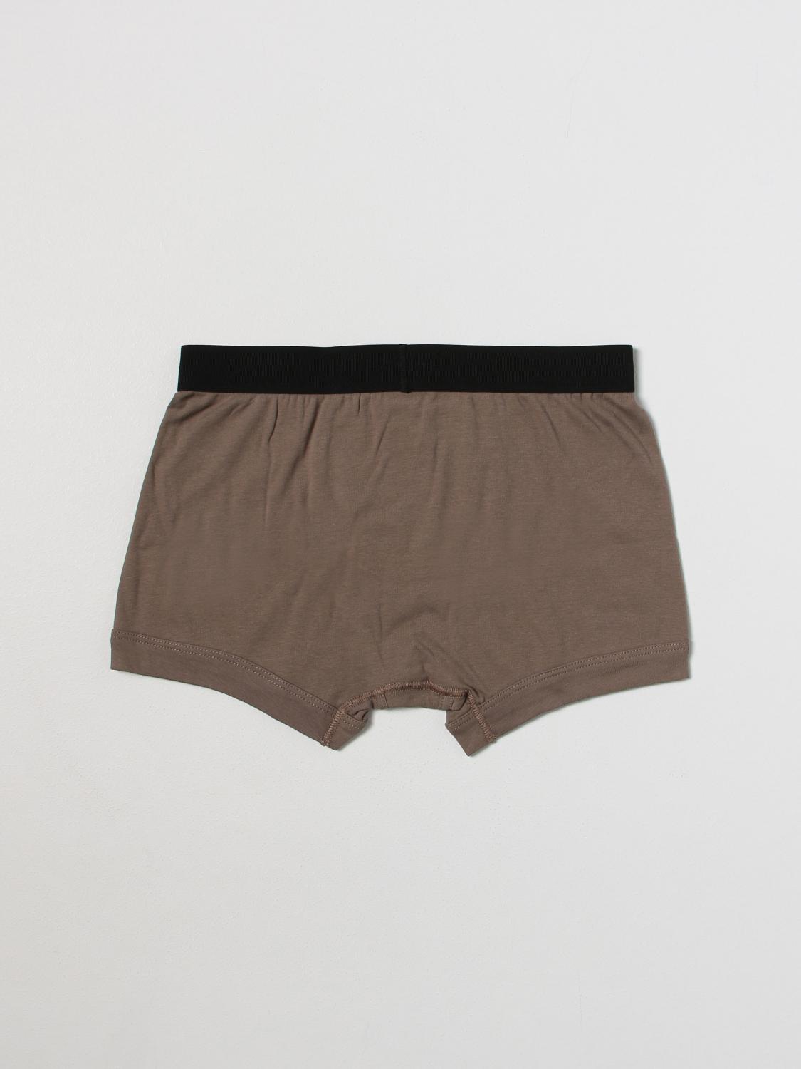 TOM FORD INTIMO: Boxer Tom Ford in cotone stretch, Marrone - Img 2