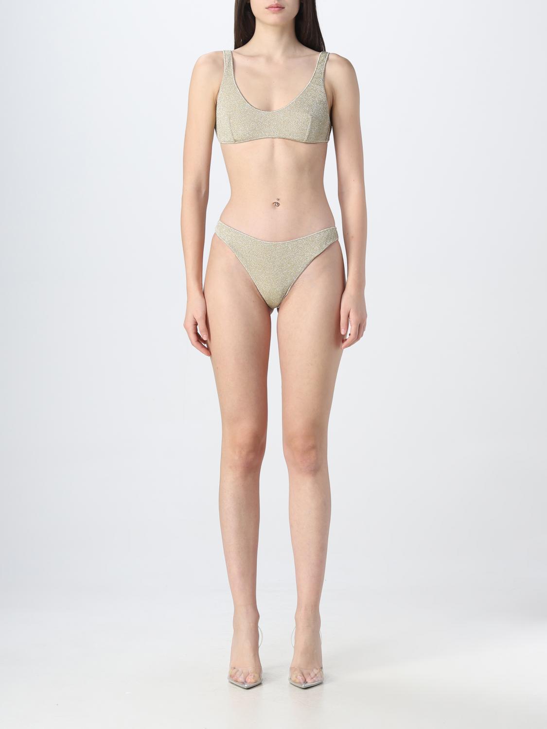 OSÉREE BAÑADOR: Bikini Oseree de lycra, Platino - Img 1