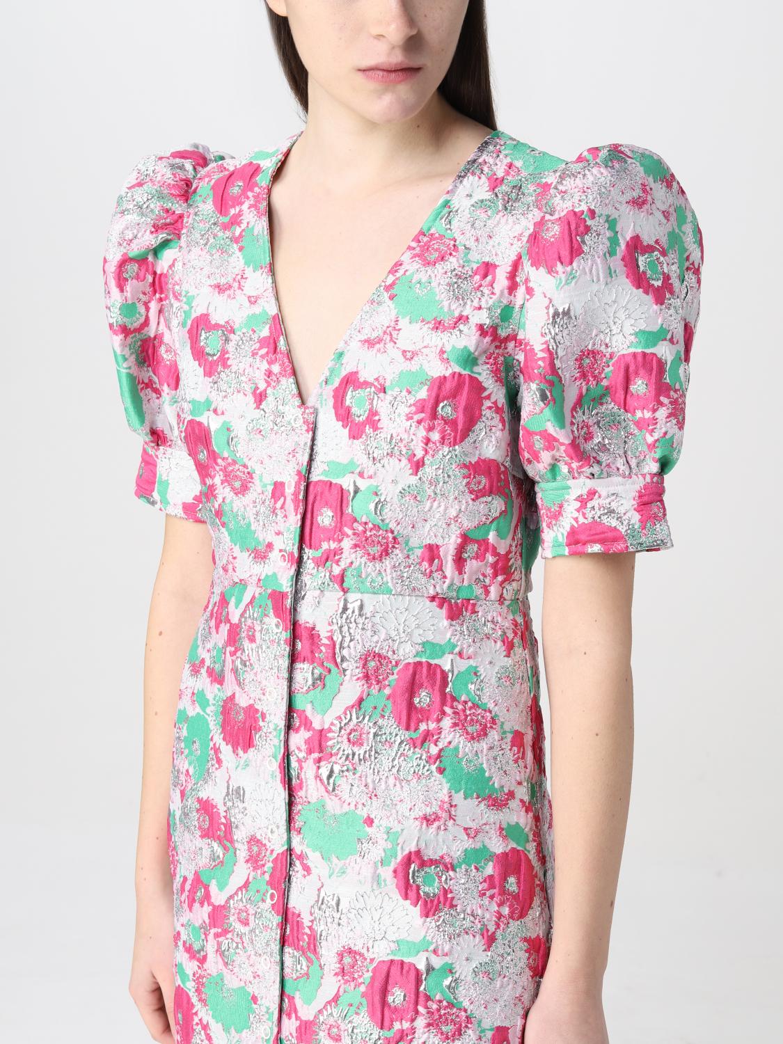 ワンピース GANNI Woman Dress Pink F7640 393 Ganni Outlet: Dress woman - Pink | Ganni dress F7640 online