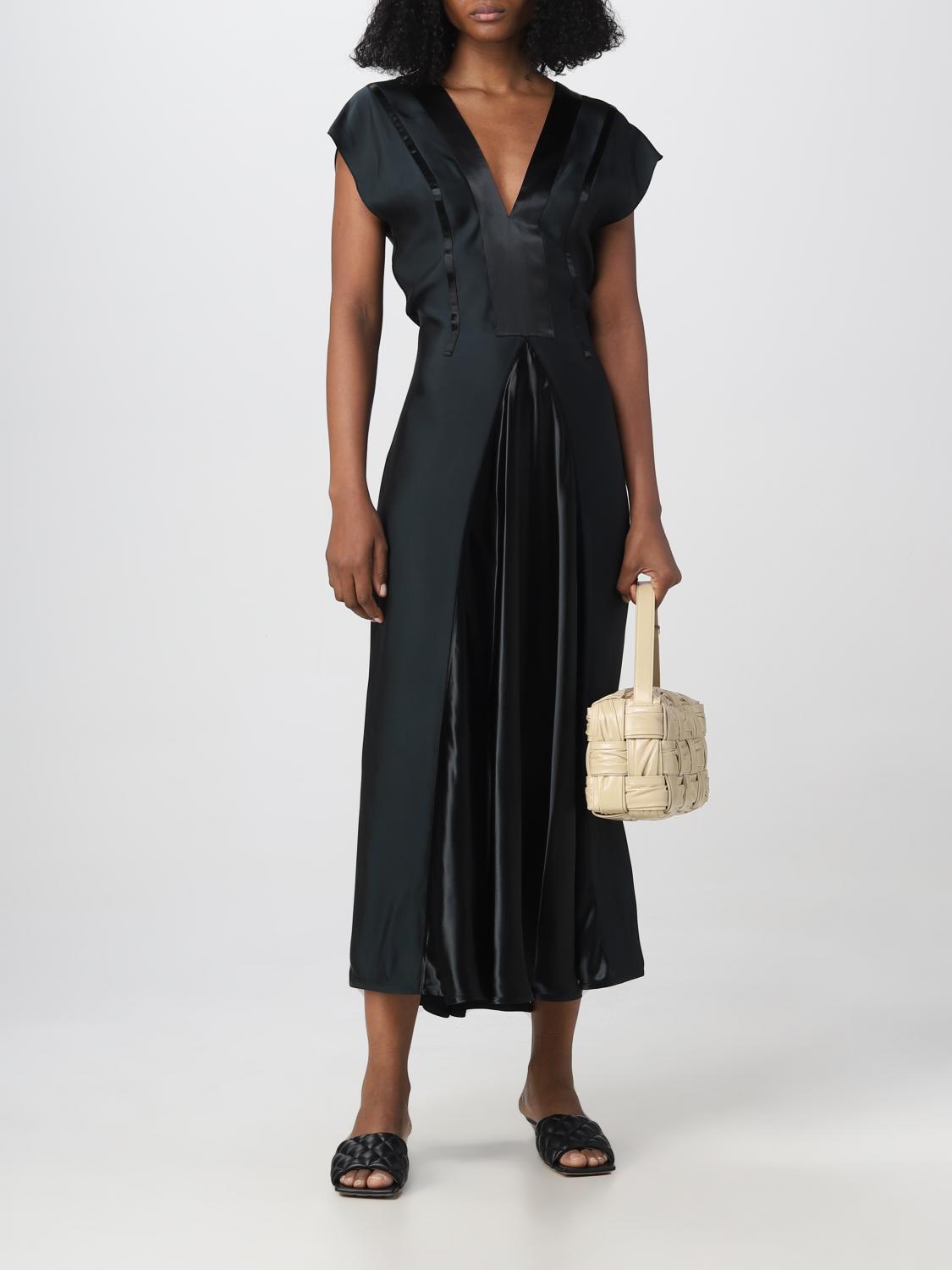 Bottega Veneta Dress woman - Green | 726520V2LC0 | GIGLIO.COM