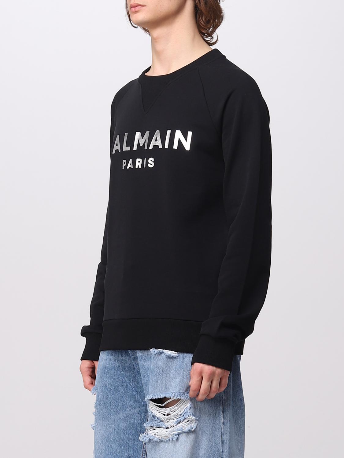 BALMAIN SWEATSHIRT: Pull homme Balmain, Noir - Img 4
