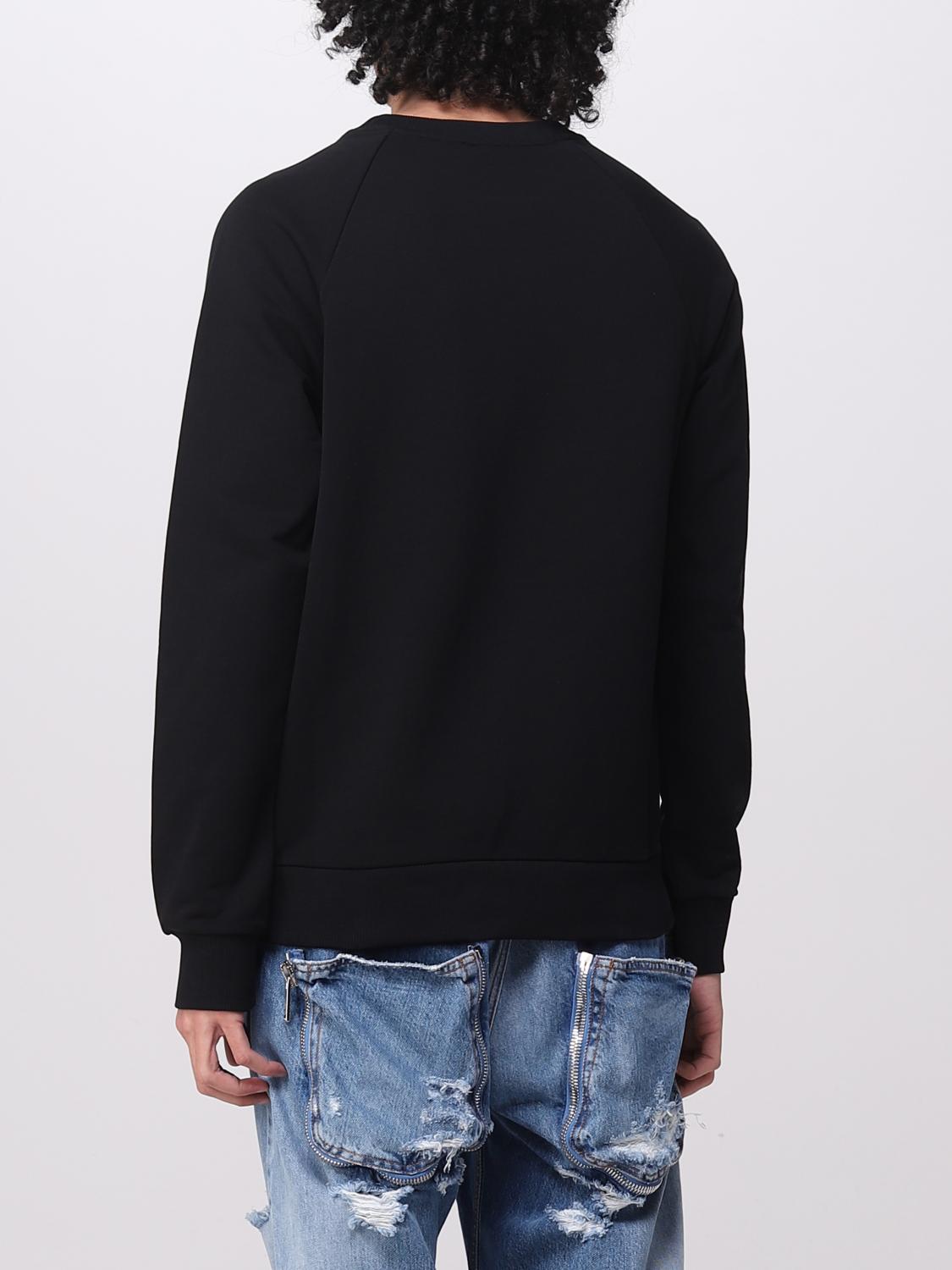 BALMAIN SWEATSHIRT: Pull homme Balmain, Noir 1 - Img 3