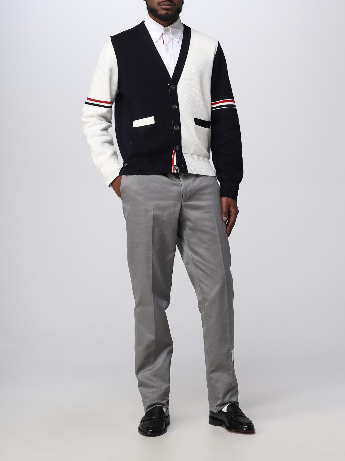 THOM BROWNE セーター: セーター メンズ Thom Browne, ホワイト - Img 2