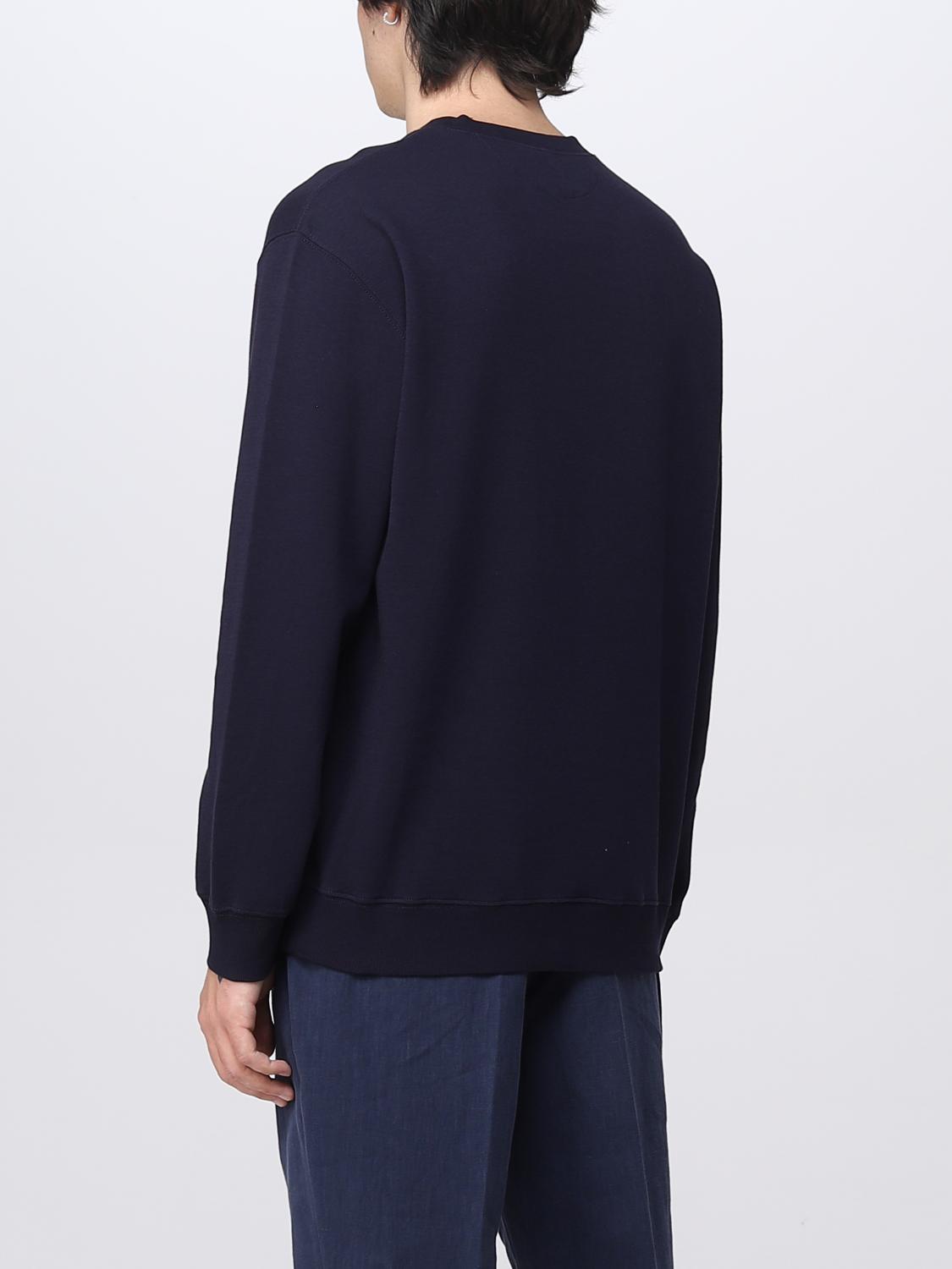 BRUNELLO CUCINELLI SWEATSHIRT: Pull homme Brunello Cucinelli, Cobalt - Img 3