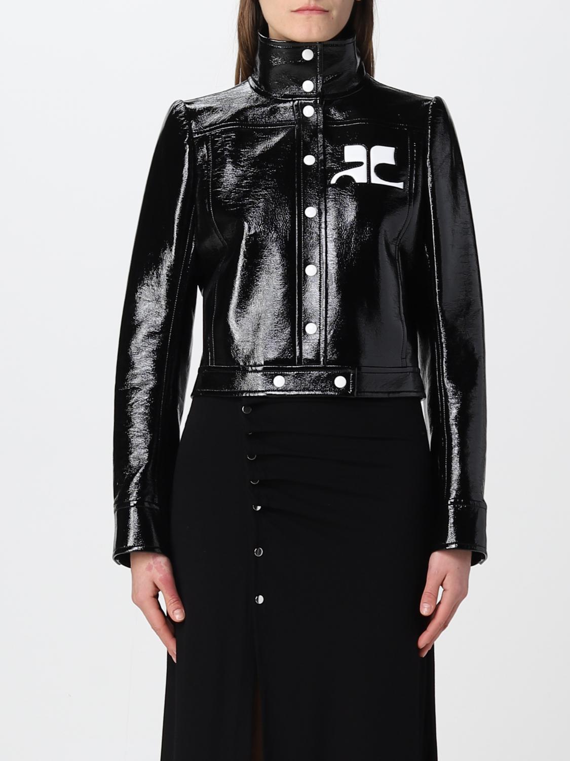 COURRÈGES CHAQUETA: Chaqueta mujer CourrÈges, Negro - Img 1