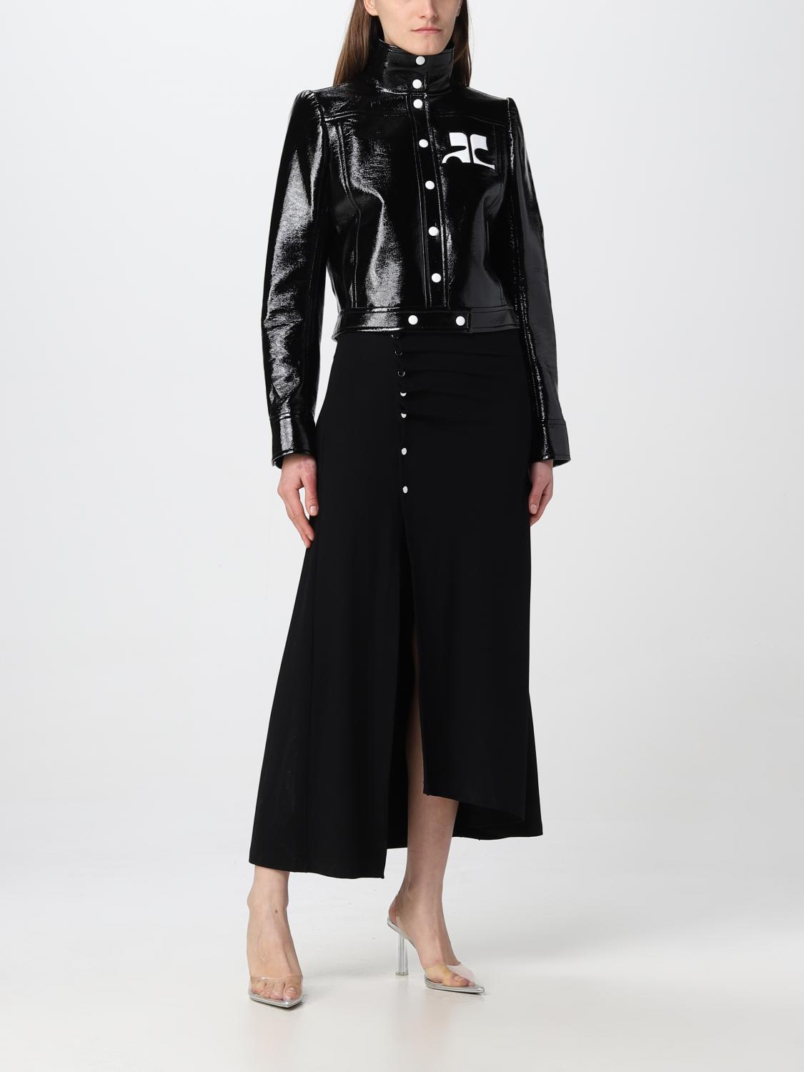 COURRÈGES CHAQUETA: Chaqueta mujer CourrÈges, Negro - Img 2