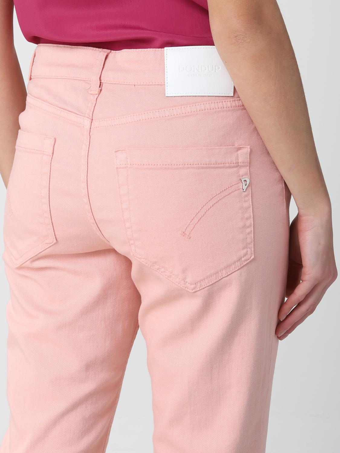 DONDUP JEANS: Jeans Dondup in denim, Rosa - Img 3