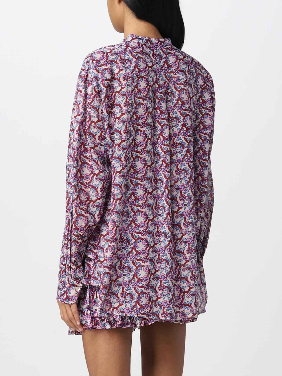 ISABEL MARANT ETOILE CHEMISE: Top femme Isabel Marant Etoile, Écru - Img 3