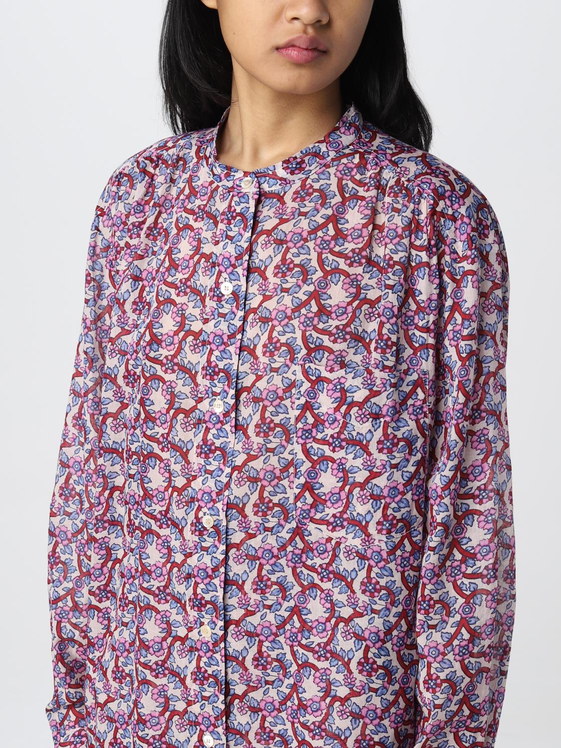 ISABEL MARANT ETOILE CHEMISE: Top femme Isabel Marant Etoile, Écru - Img 4