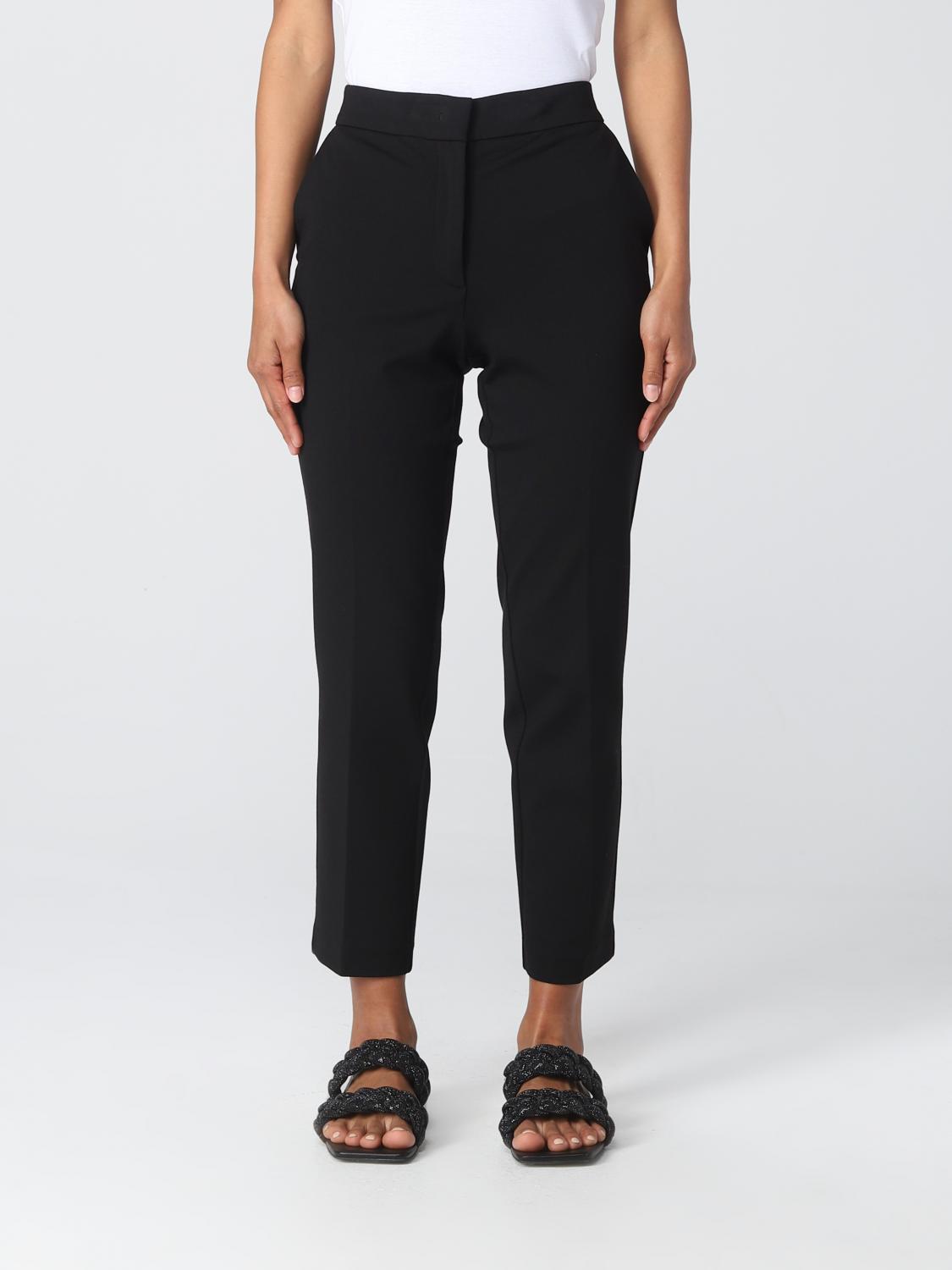 TWINSET パンツ: パンツ レディース Twinset, ブラック - Img 1