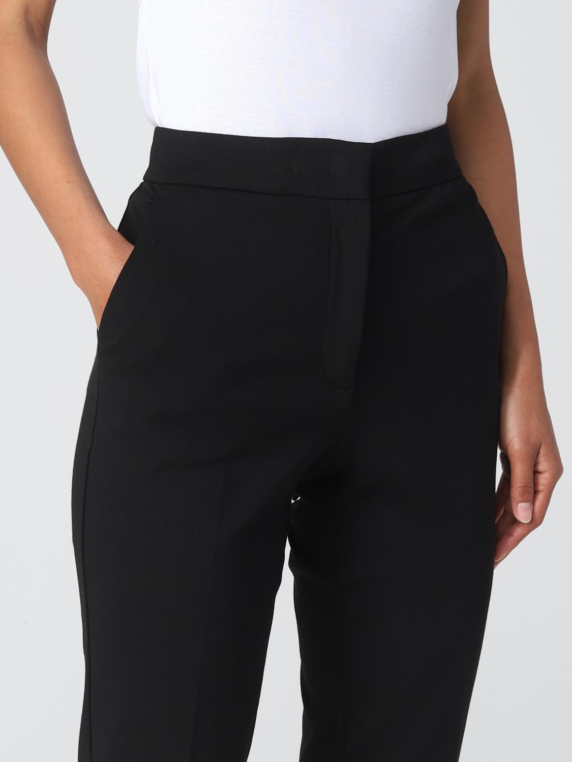TWINSET パンツ: パンツ レディース Twinset, ブラック - Img 3