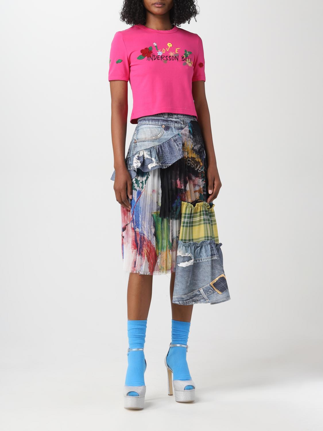 ANDERSSON BELL T-SHIRT: T-shirt woman Andersson Bell, Pink - Img 2