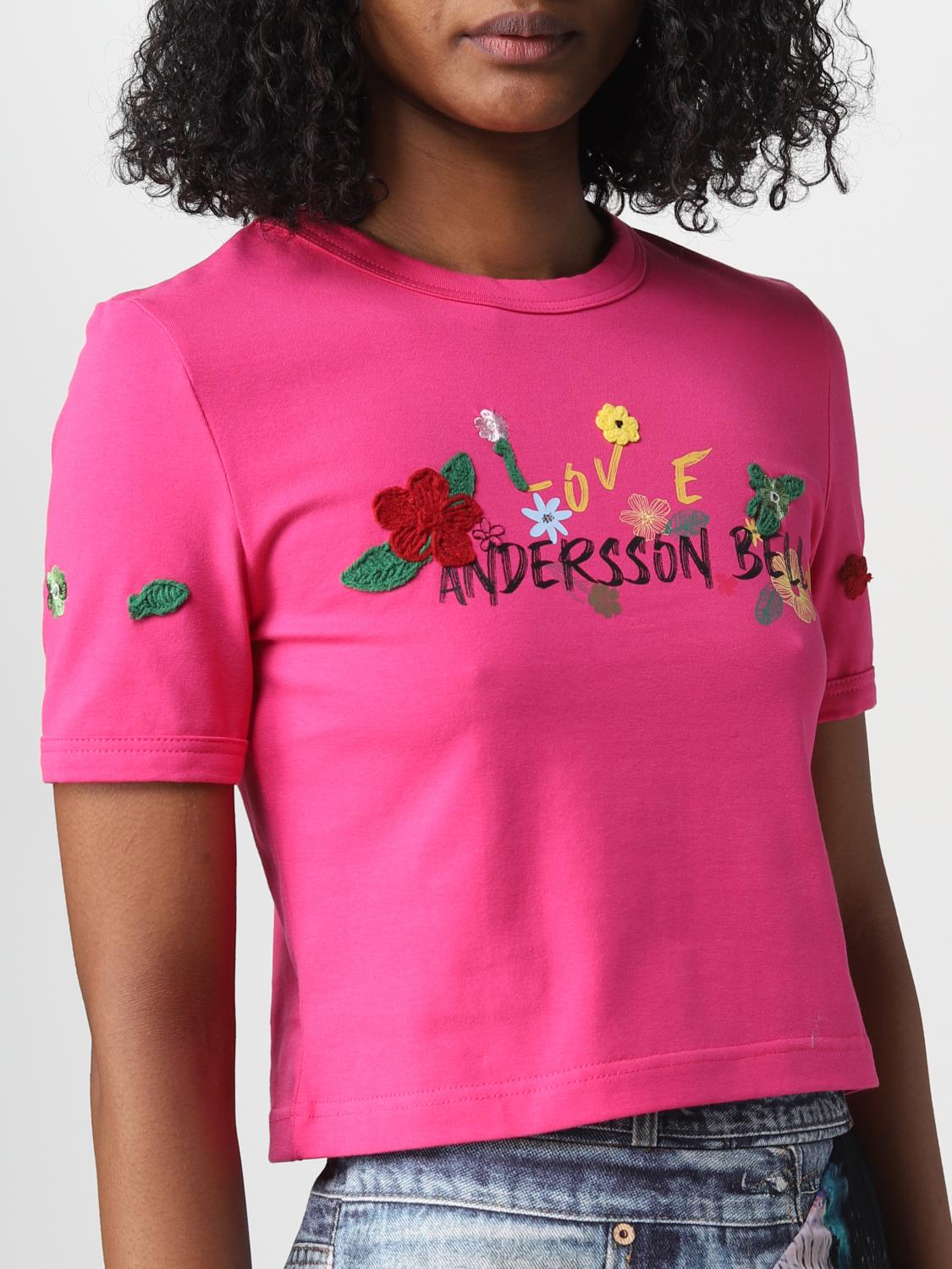 ANDERSSON BELL T-SHIRT: T-shirt woman Andersson Bell, Pink - Img 4