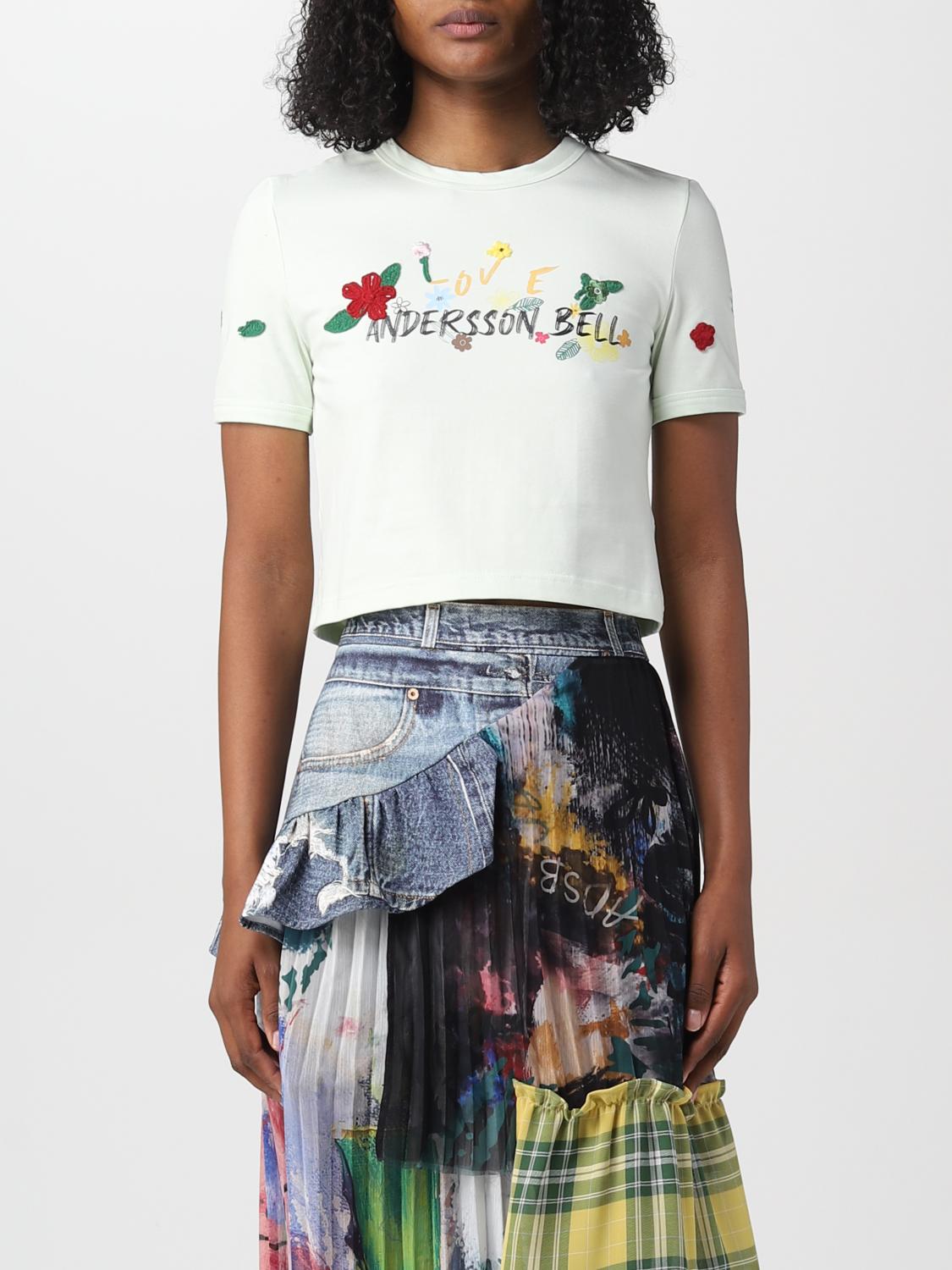ANDERSSON BELL T-SHIRT: T-shirt woman Andersson Bell, Mint - Img 1