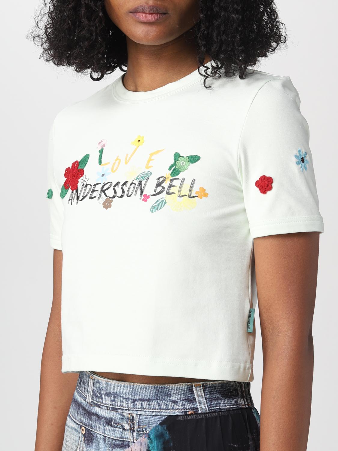 Tシャツ・カットソー ANDERSSON BELL Woman T-Shirt Mint ATB894W PLMI PALE MINT ANDERSSON BELL: T-shirt woman - Mint | Andersson Bell t