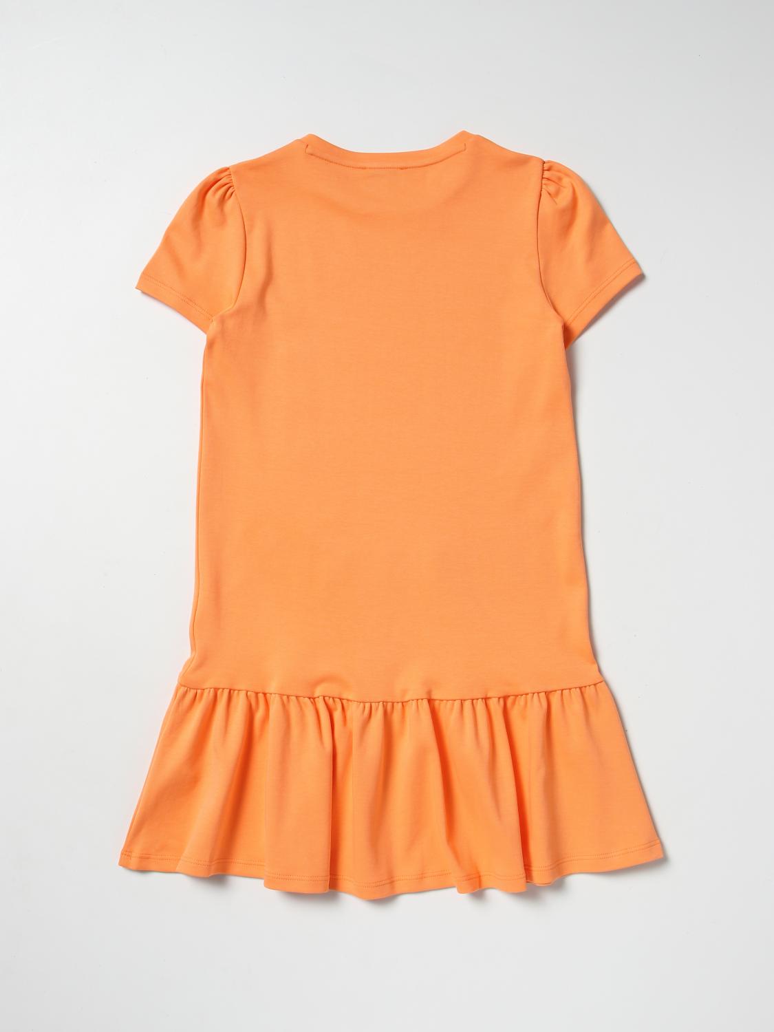 LITTLE MARC JACOBS DRESS: Dress kids Little Marc Jacobs, Orange - Img 2