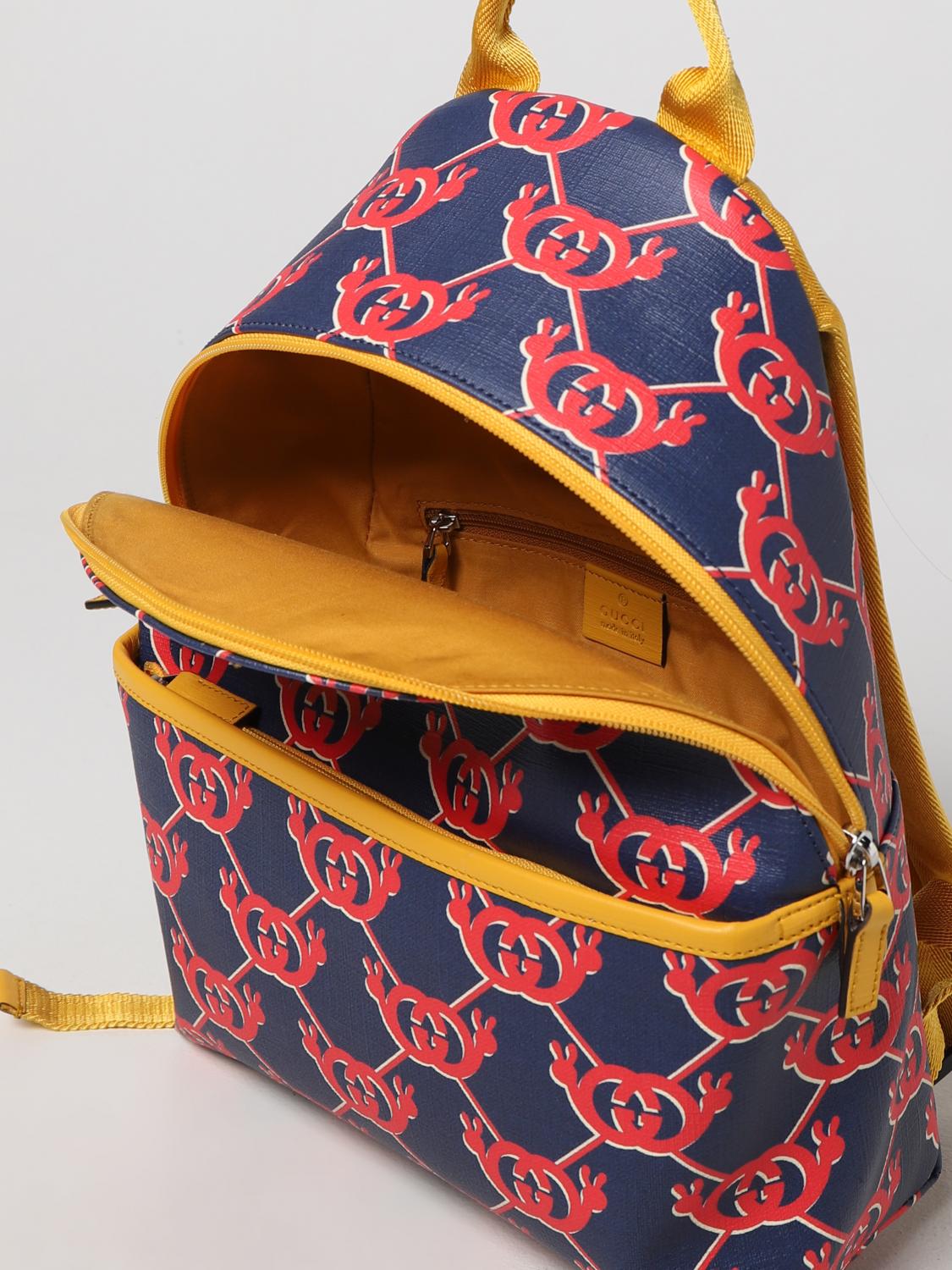 GUCCI SAC À DOS: Sac enfant Gucci, Bleu - Img 4