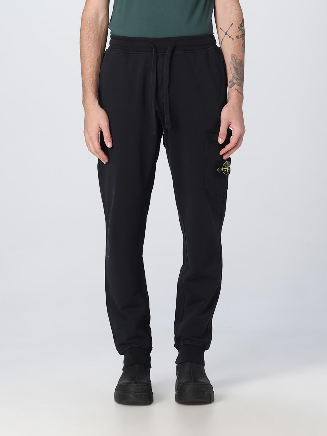 STONE ISLAND PANTS: Pants men Stone Island, Blue - Img 1