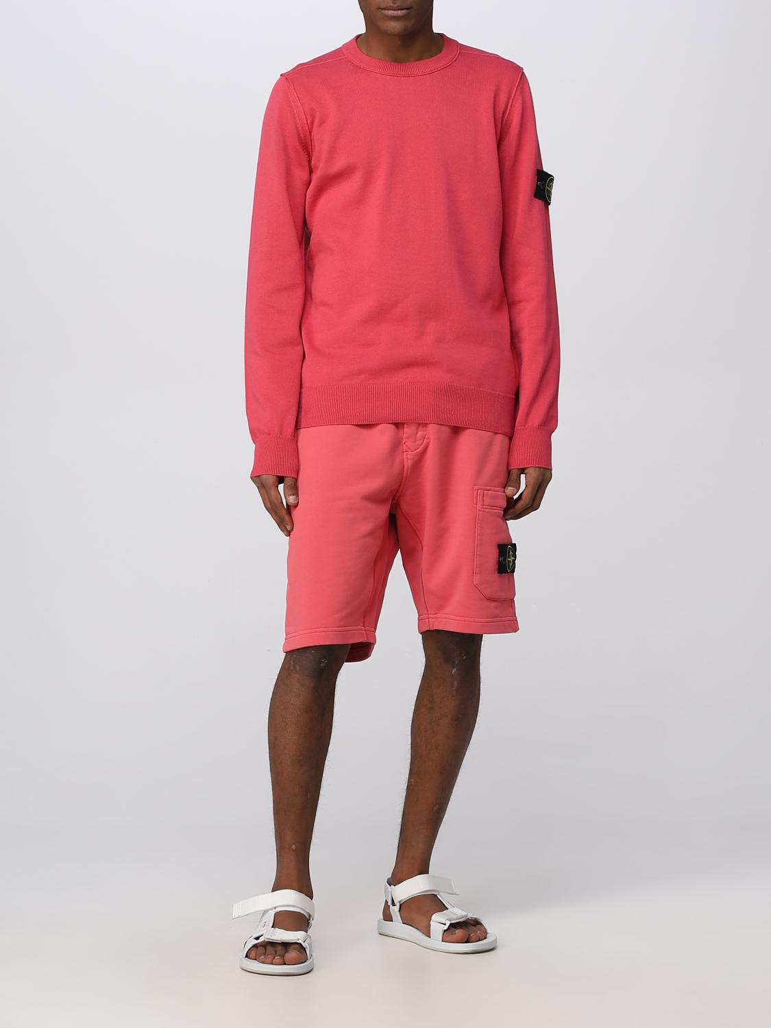 STONE ISLAND PULLOVER: Pullover herren Stone Island, Rot - Img 2