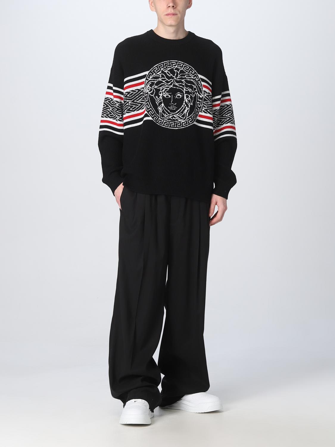 VERSACE JERSEY: Jersey hombre Versace, Negro - Img 2