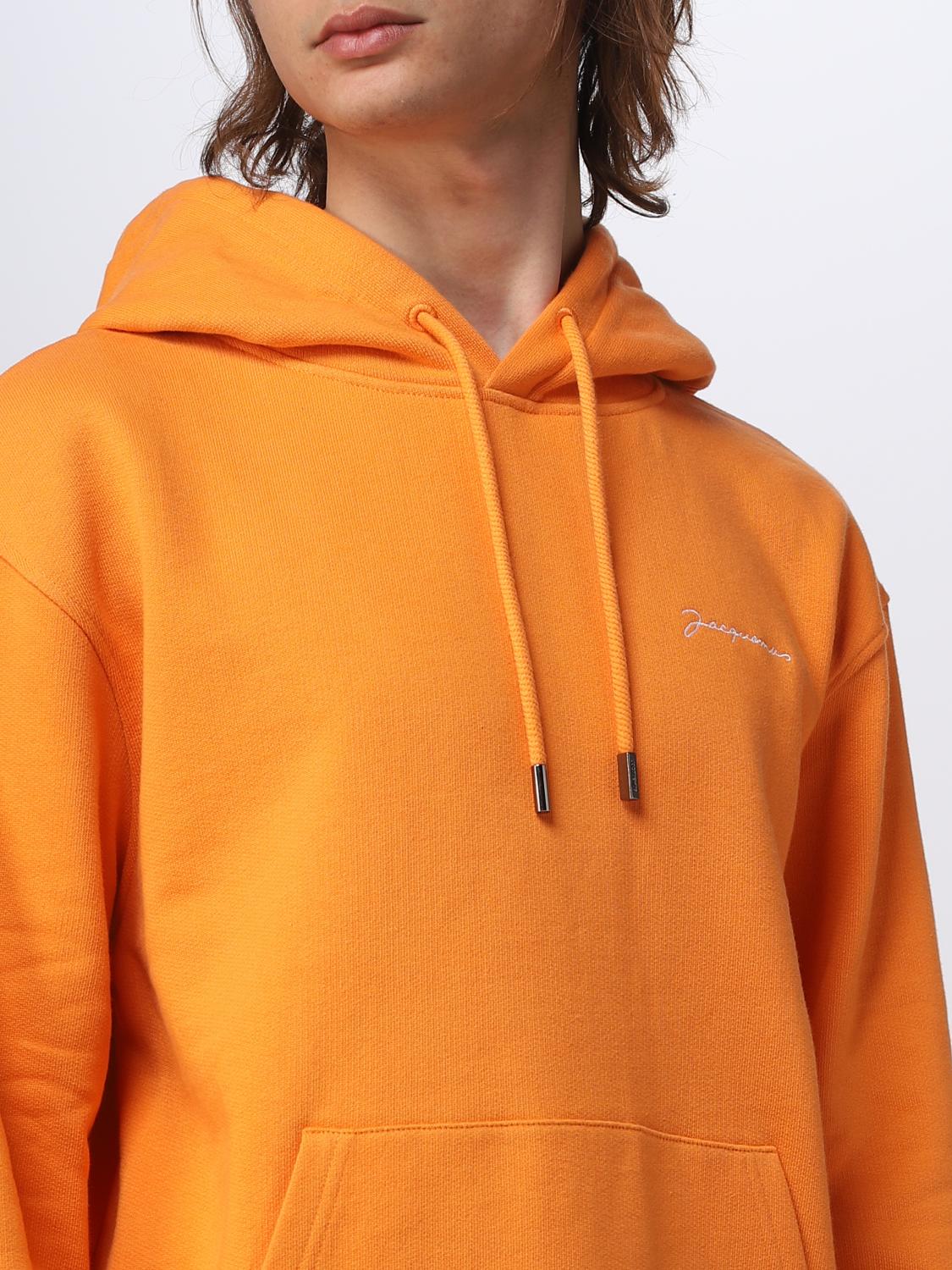 JACQUEMUS SUDADERA: Sudadera hombre Jacquemus, Naranja - Img 4