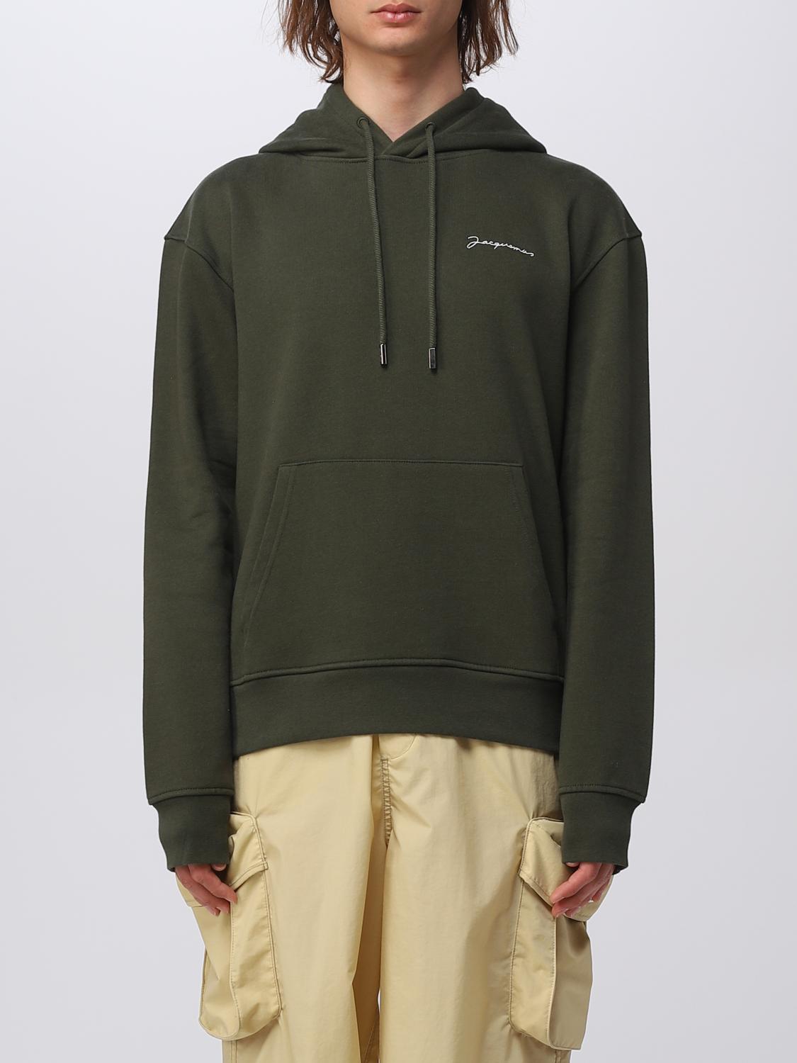 JACQUEMUS 스웨트셔츠: 스웨트셔츠 남성 Jacquemus, 카키 - Img 1