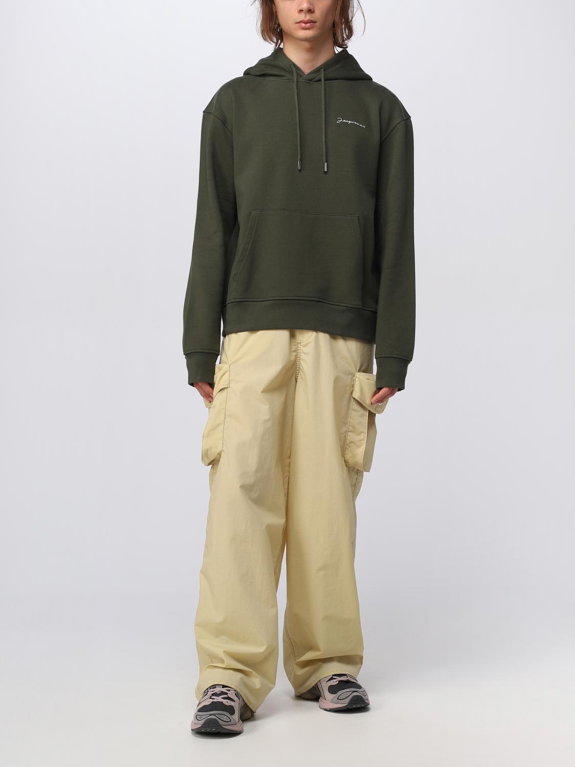 JACQUEMUS 스웨트셔츠: 스웨트셔츠 남성 Jacquemus, 카키 - Img 2