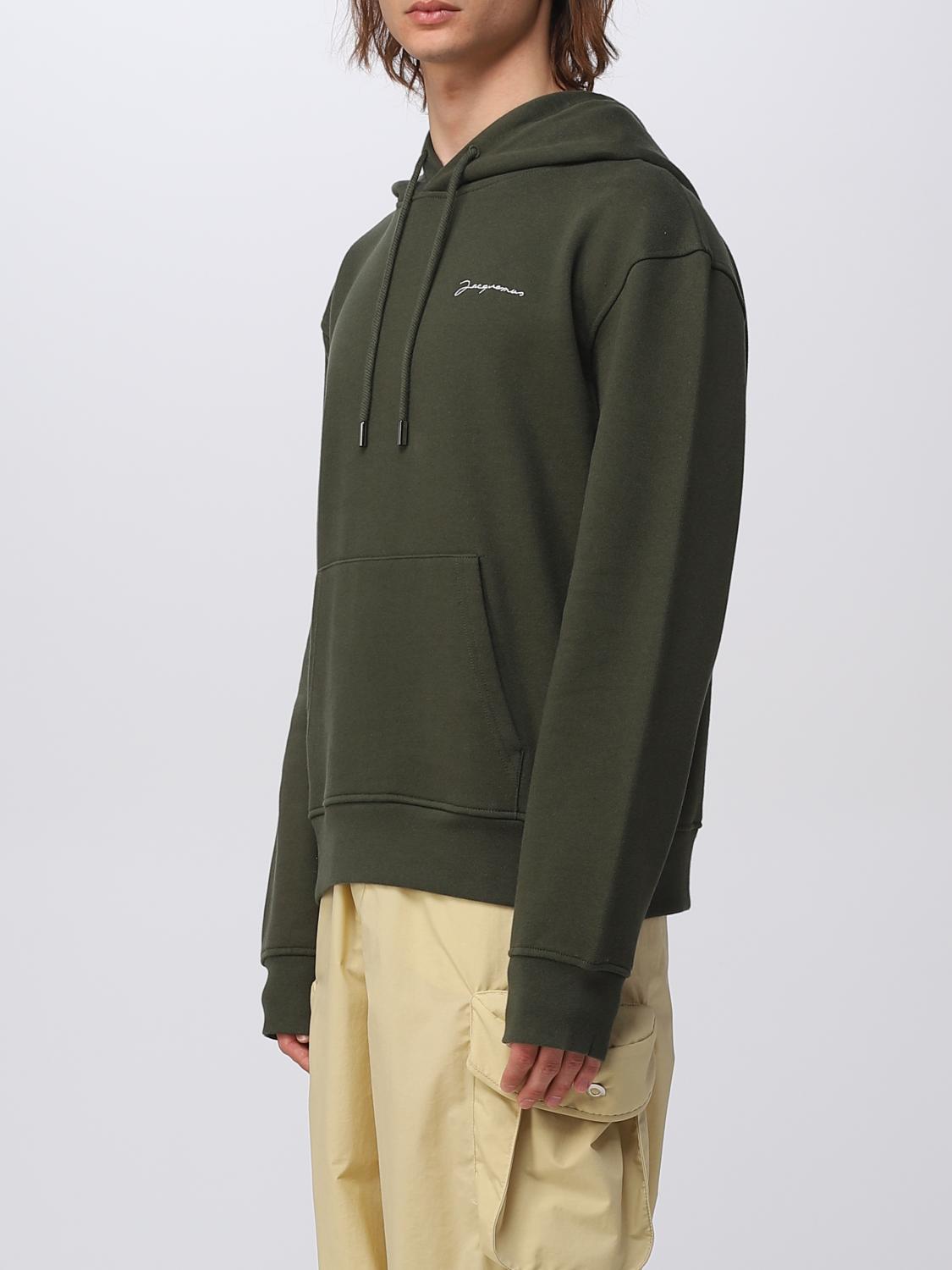 JACQUEMUS 스웨트셔츠: 스웨트셔츠 남성 Jacquemus, 카키 - Img 4
