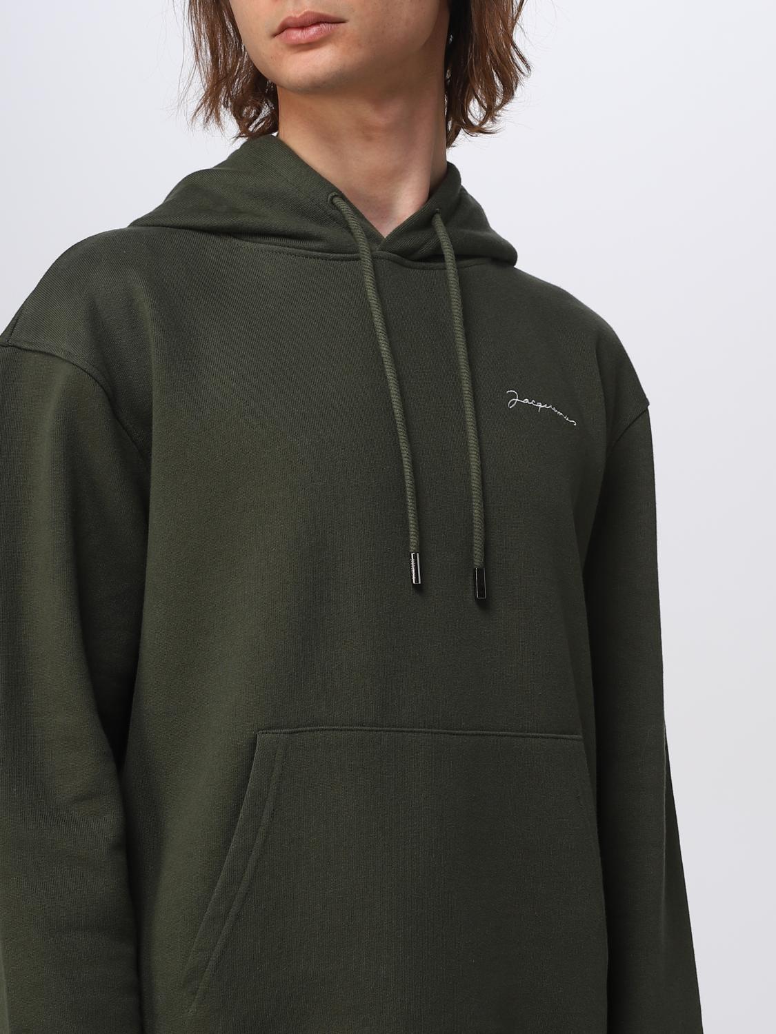 JACQUEMUS 스웨트셔츠: 스웨트셔츠 남성 Jacquemus, 카키 - Img 5